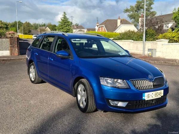 Skoda Octavia Estate, Diesel, 2016, Blue