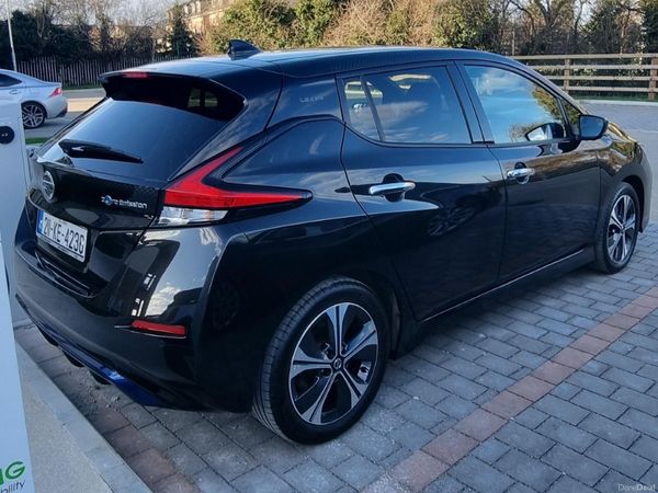Nissan Leaf Hatchback, Electric, 2021, Black