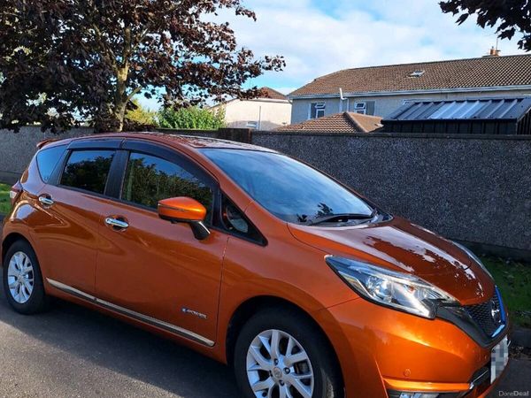 Nissan Note MPV, Petrol Hybrid, 2018, Orange