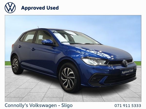 Volkswagen Polo Hatchback, Petrol, 2023, Blue