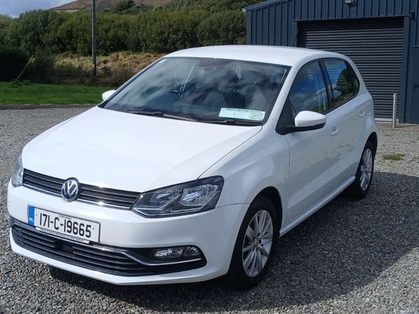 Volkswagen Polo Hatchback, Petrol, 2017, White