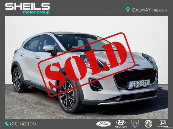 Ford Puma MPV, Petrol Hybrid, 2022, Grey