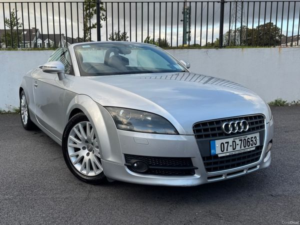 Audi TT Convertible, Petrol, 2007, Silver
