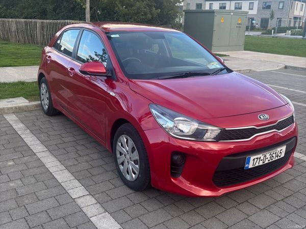 Kia Rio Hatchback, Petrol, 2017, Red