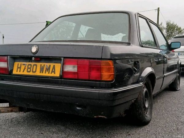 BMW 3-Series Saloon, Petrol, 1990, Black