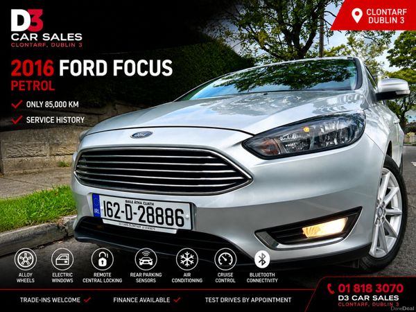 Ford Focus Hatchback, Petrol, 2016, Silver