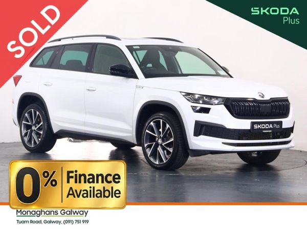 Skoda Kodiaq Estate, Diesel, 2023, White