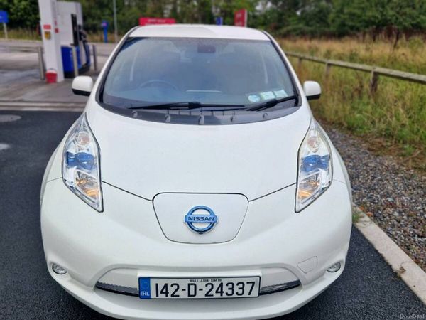 Nissan Leaf Hatchback, Electric, 2014, White