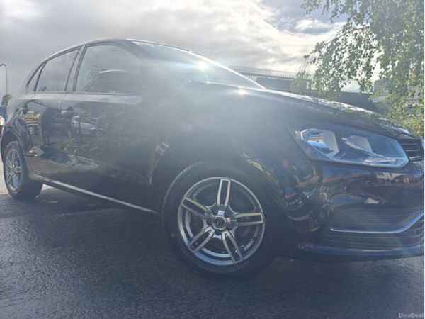 Volkswagen Polo Hatchback, Petrol, 2016, Black