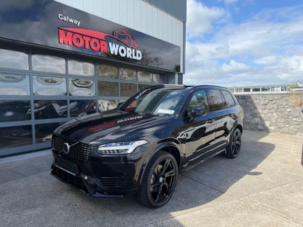 Volvo XC90 SUV, Petrol Plug-in Hybrid, 2024, Black