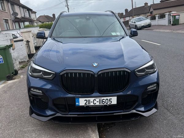 BMW X5 SUV, Petrol Plug-in Hybrid, 2021, Blue