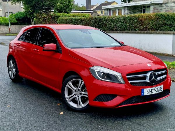 Mercedes-Benz A-Class Hatchback, Petrol, 2015, Red