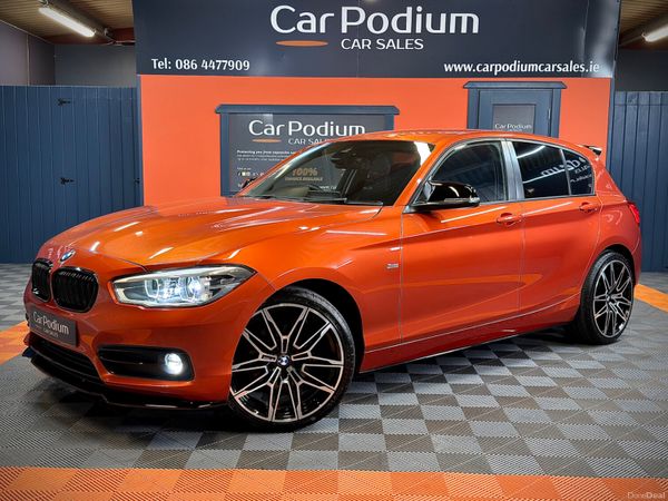 BMW 1-Series Hatchback, Diesel, 2016, Orange
