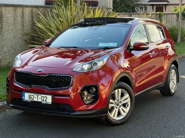 Kia Sportage SUV, Diesel, 2016, Red
