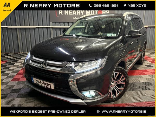Mitsubishi Outlander SUV, Diesel, 2018, Black