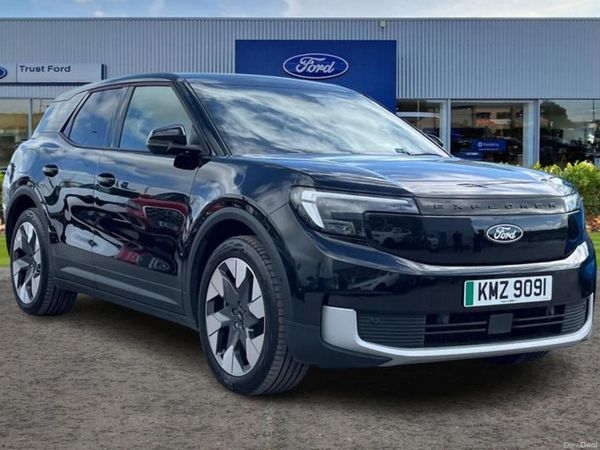 Ford Explorer SUV, Electric, 2026, Black