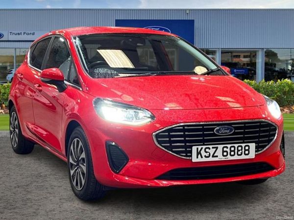 Ford Fiesta Hatchback, Petrol, 2023, Red