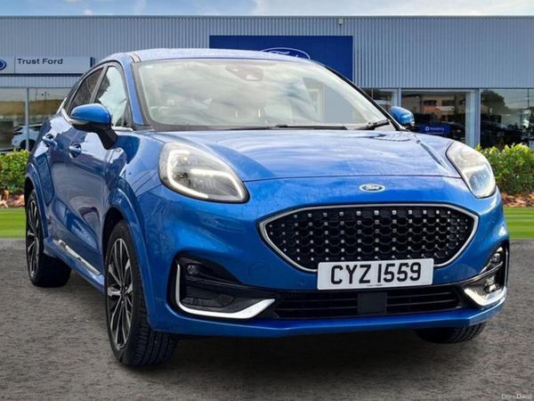 Ford Puma Hatchback, Petrol, 2023, Blue