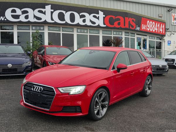 Audi A3 Hatchback, Petrol, 2017, Red