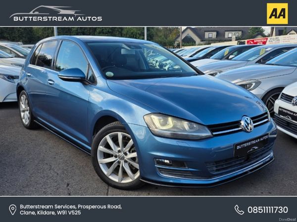 Volkswagen Golf Hatchback, Petrol, 2015, Blue
