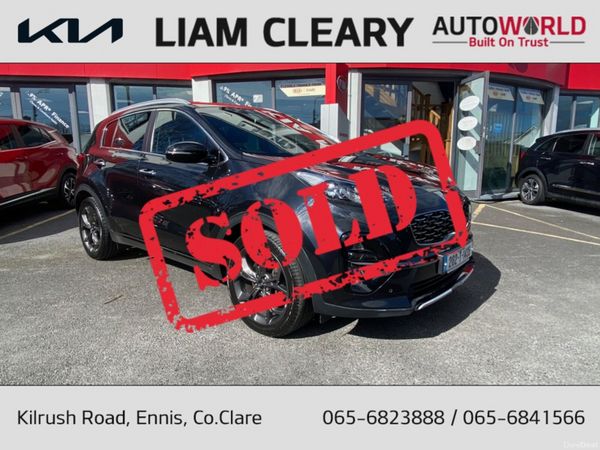 Kia Sportage Estate, Diesel, 2020, Black