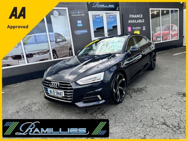 Audi A5 Hatchback, Diesel, 2018, Blue