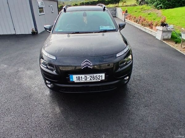 Citroen C4 Cactus Hatchback, Petrol, 2018, Black