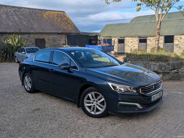 Peugeot 508 Saloon, Diesel, 2016, Blue