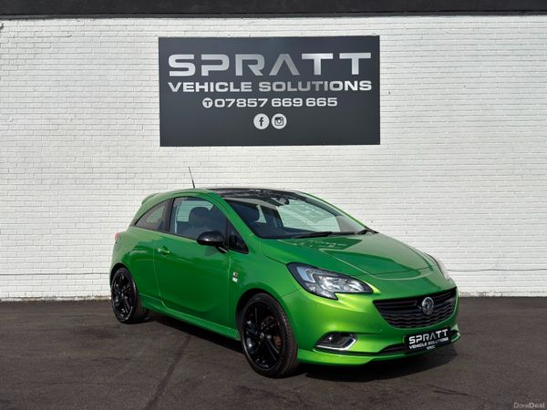 Vauxhall Corsa Hatchback, Petrol, 2015, Green