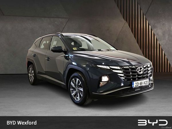 Hyundai Tucson SUV, Petrol Hybrid, 2022, Blue