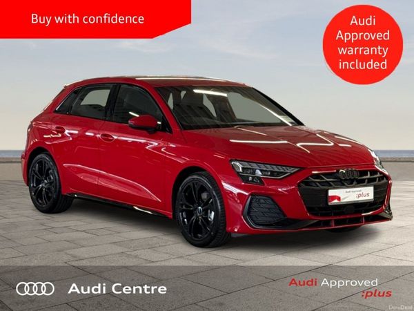 Audi A3 Hatchback, Petrol, 2026, Red