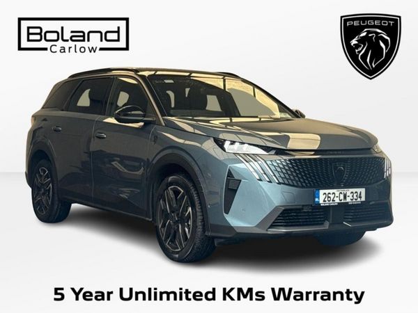 Peugeot 5008 MPV, Petrol, 2026, Blue