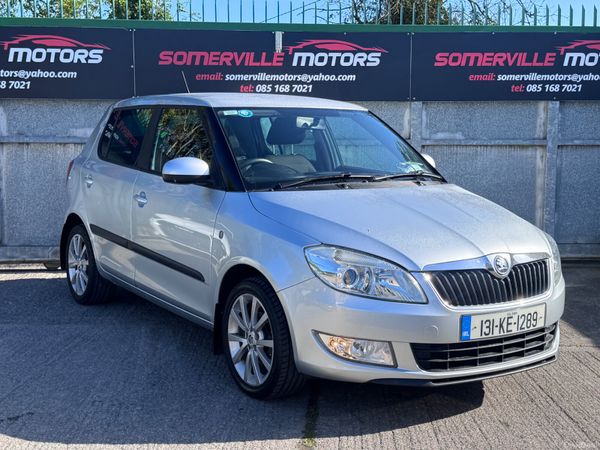 Skoda Fabia Hatchback, Petrol, 2013, Silver
