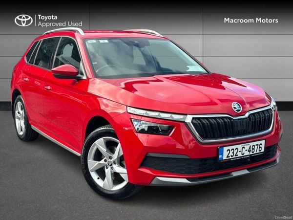 Skoda Kamiq Hatchback, Petrol, 2023, Red