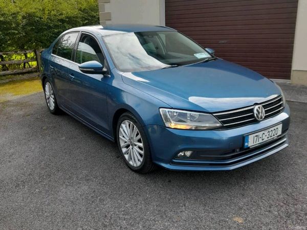 Volkswagen Jetta Saloon, Diesel, 2017, Blue