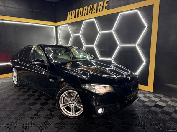 BMW 5-Series Saloon, Diesel, 2016, Black