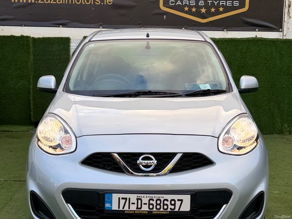 Nissan March Hatchback, Petrol, 2017, Silver