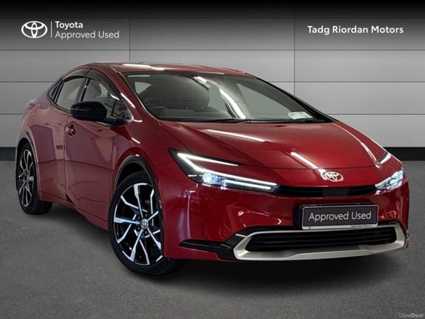 Toyota Prius Hatchback, Petrol Plug-in Hybrid, 2025, Red