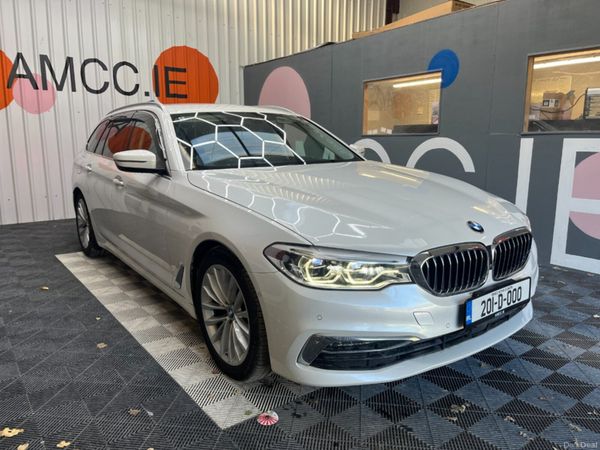 BMW 5-Series Estate, Diesel, 2020, White