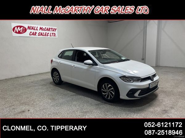 Volkswagen Polo Hatchback, Petrol, 2023, White