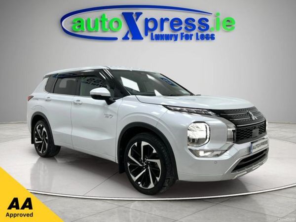 Mitsubishi Outlander SUV, Petrol Plug-in Hybrid, 2023, White