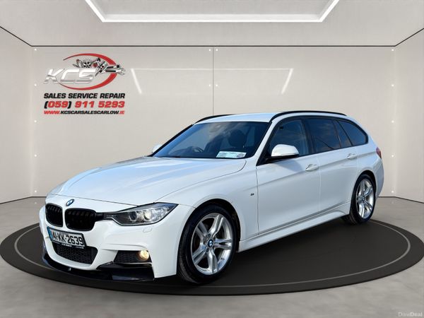 BMW 3-Series Estate, Diesel, 2014, White