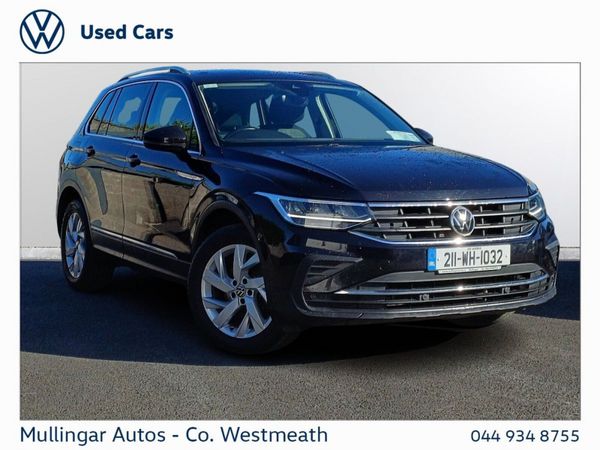 Volkswagen Tiguan SUV, Diesel, 2021, Black