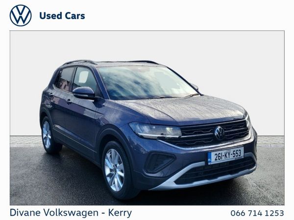 Volkswagen T-Cross SUV, Petrol, 2026, Grey
