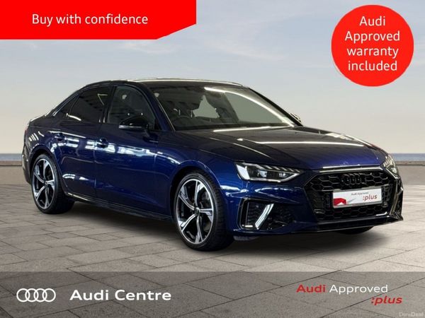 Audi A4 Saloon, Diesel, 2023, Blue