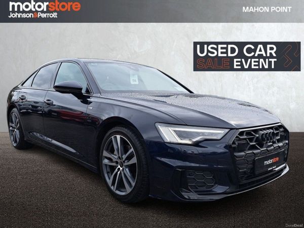 Audi A6 Saloon, Diesel Hybrid, 2025, Blue