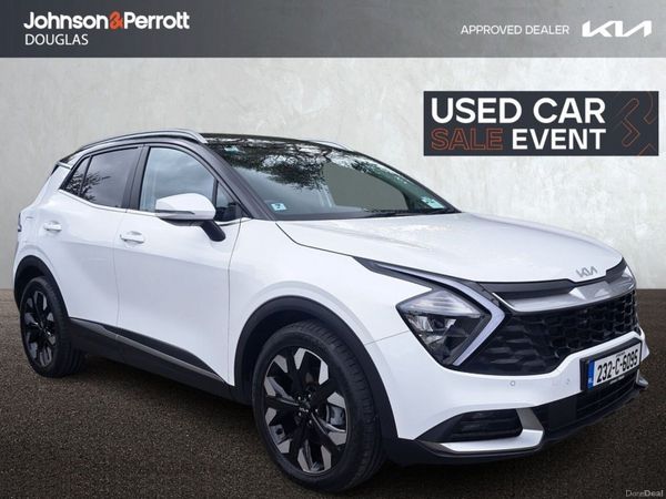 Kia Sportage SUV, Petrol Plug-in Hybrid, 2023, White