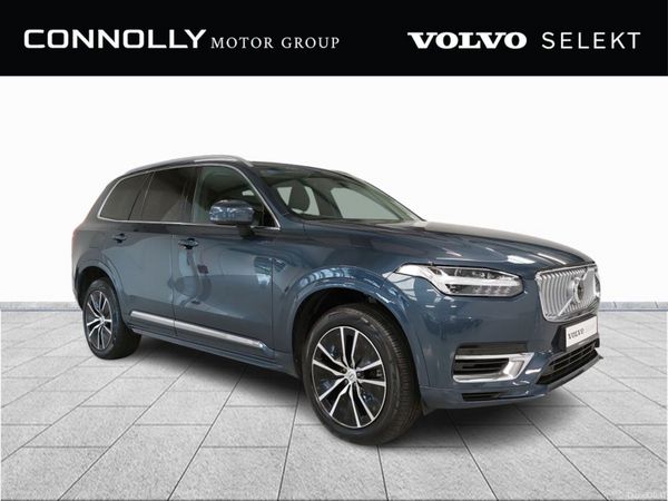 Volvo XC90 SUV, Petrol Plug-in Hybrid, 2024, Blue