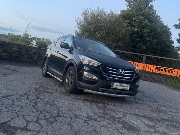 Hyundai Santa Fe SUV, Diesel, 2014, Black