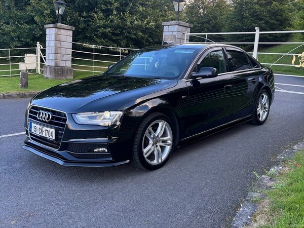 Audi A4 Saloon, Diesel, 2015, Black